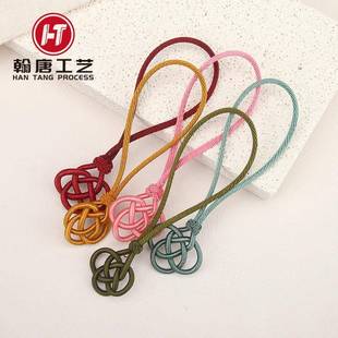 爆款15厘米双钱结吊绳短款车挂挂绳配件饰品量大价优编织手把绳