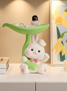 爆款轻奢创意家居玄关钥匙收纳摆件桌面办公室客厅装饰品乔迁之喜