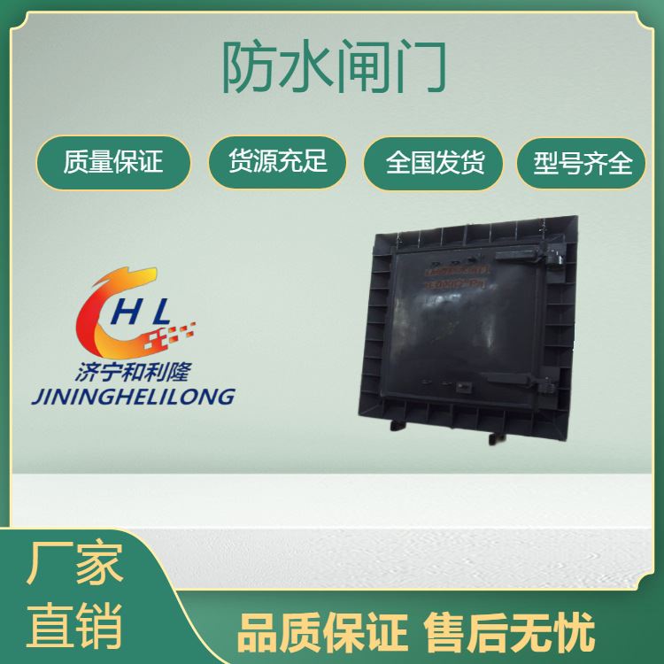 生产系列平板防水闸门配件结构新颖合理防水闸门