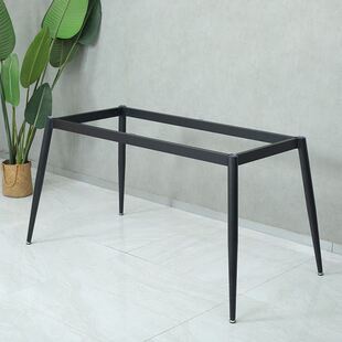 铁艺桌腿岩板大理石玻璃大板桌脚支架餐桌简易桌子腿金属桌架现货