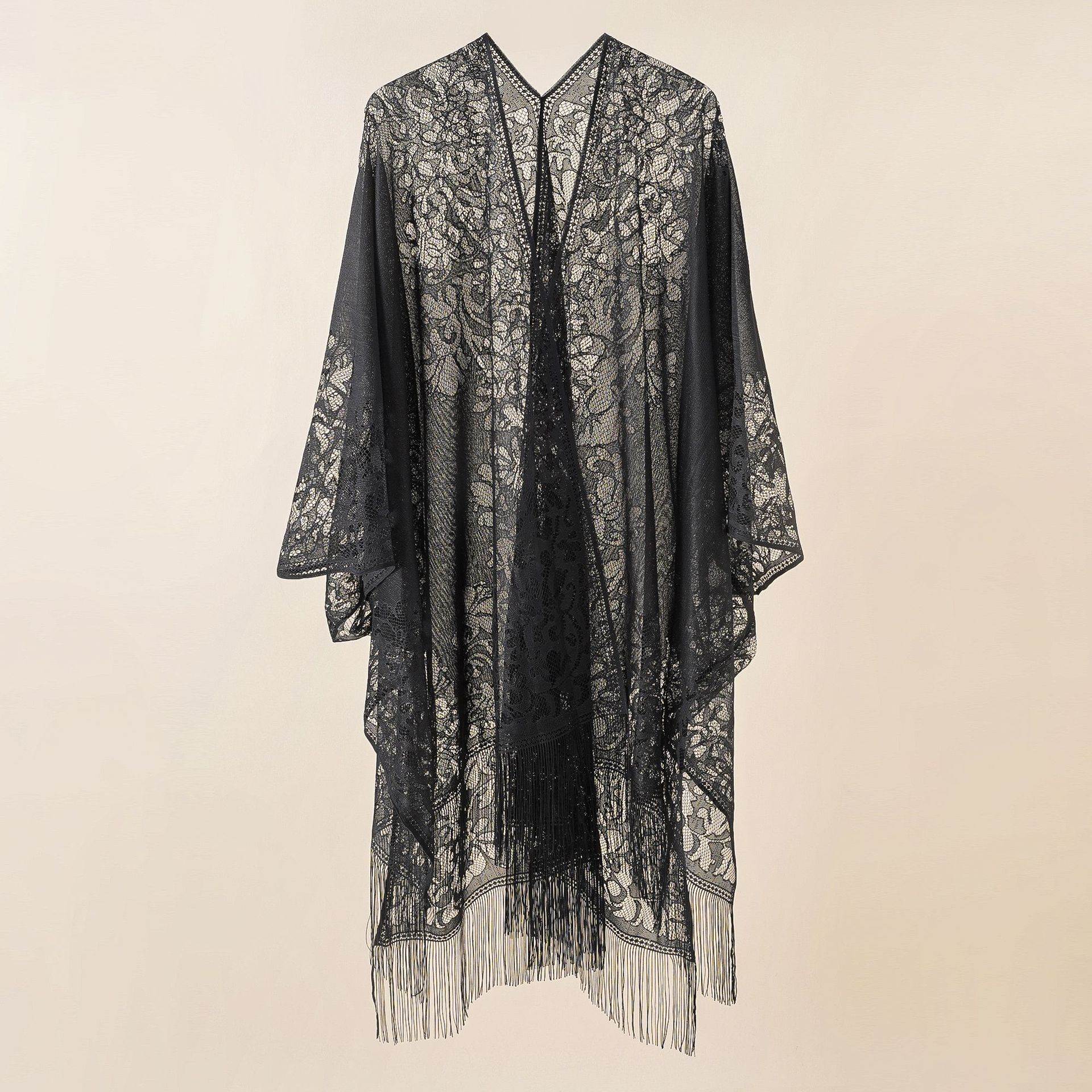 Lace Blouse Lace Cardigan Sunscreen Blouse Holiday Beach