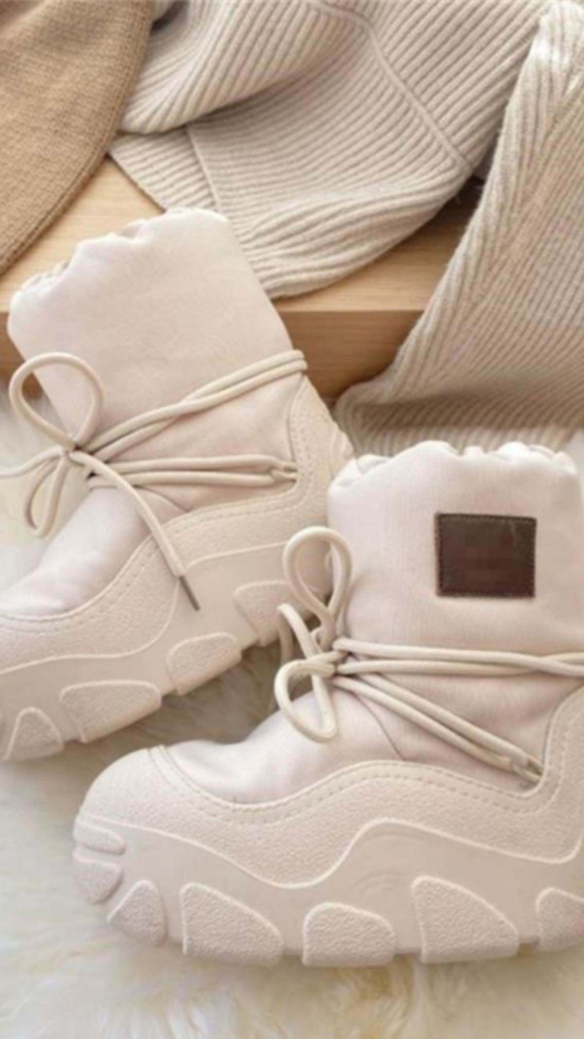 欧美时尚保暖圆头雪地靴短靴子女 Snow Boots Ankle boots women