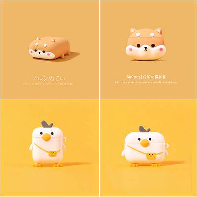 cartoon airpods pro airpod 1 2 3 protect box bag case cover