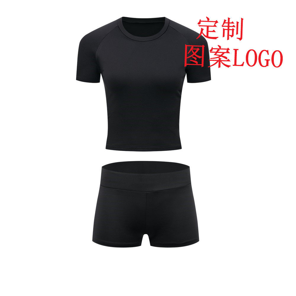 menclothes印花运动黑色