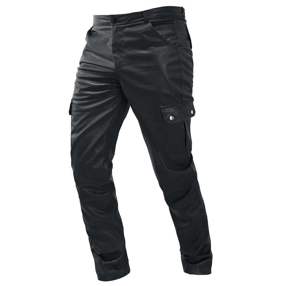 menclothes跨境新款PU皮