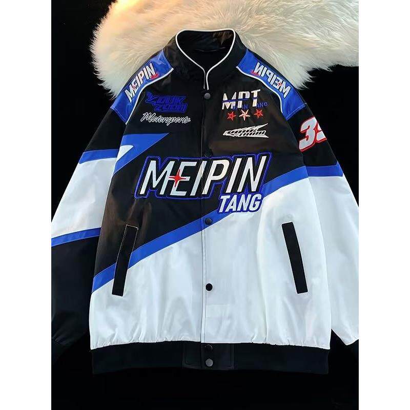 menclothes棒球服外套男