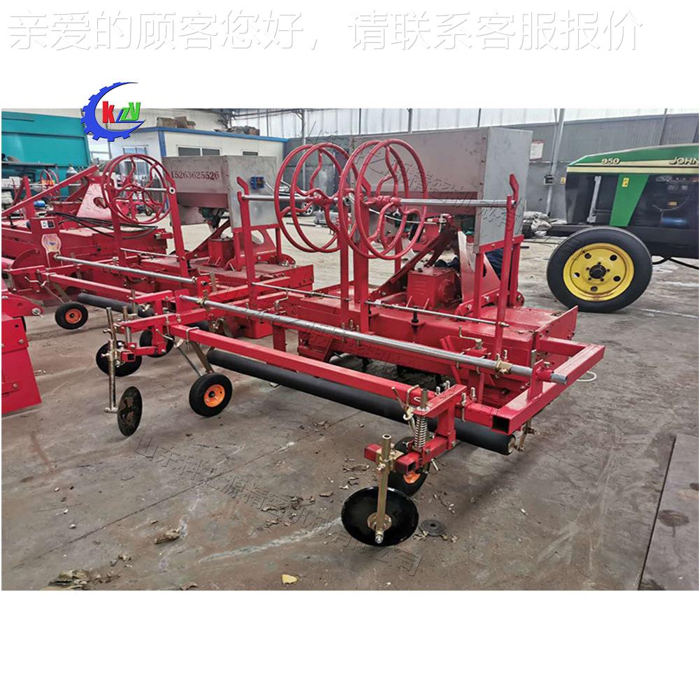 拖拉机后置式膜药覆膜机 农用 起垄覆打打孔一体机种植起垄LJV覆