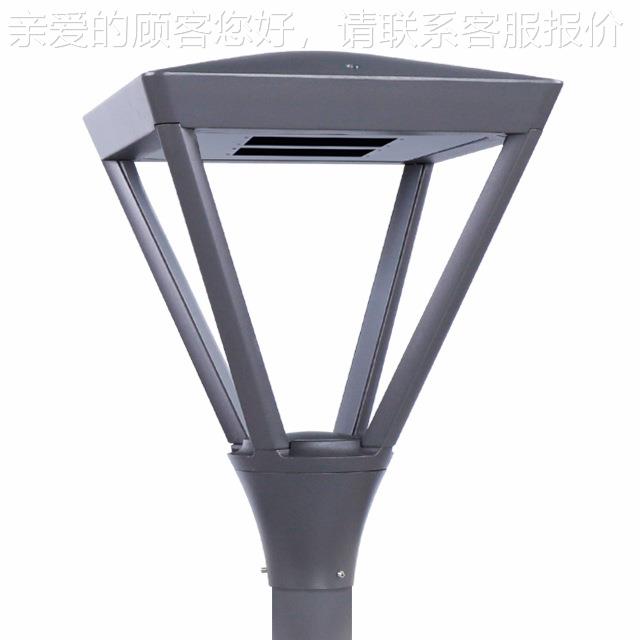 ZLAIO洲来 一体压铸四方ld庭院灯头 贸出口韩18355国leed庭院灯外