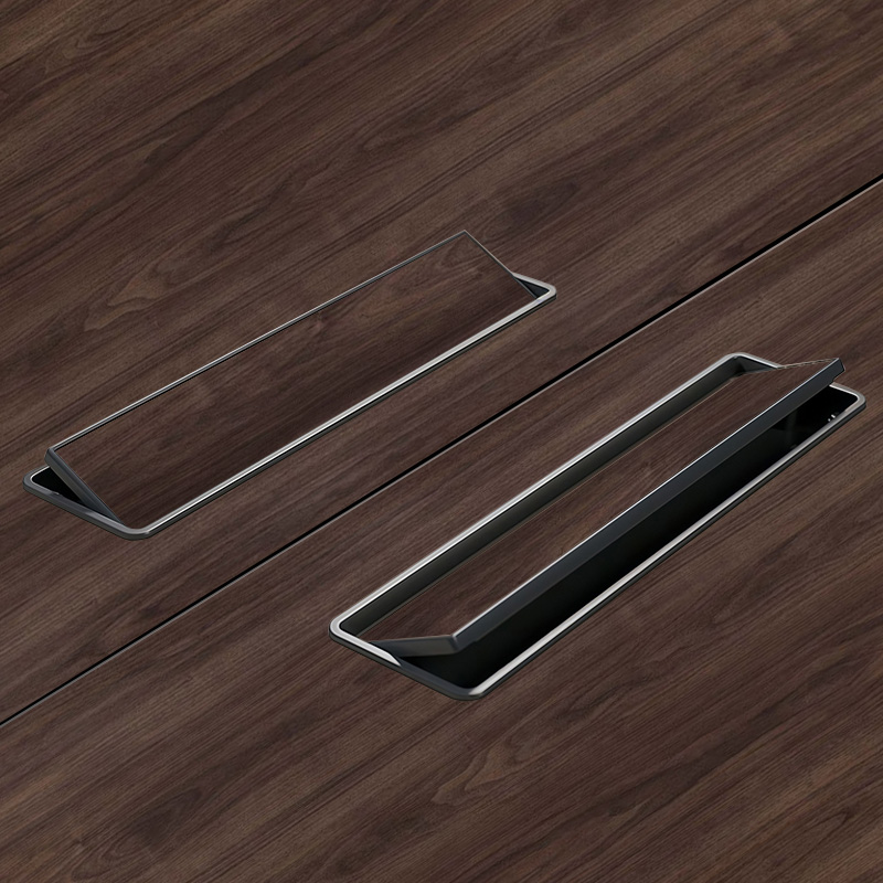 可贴皮移门拉手嵌入式暗装厨房卫生间木门隐形门暗藏式推拉门把手