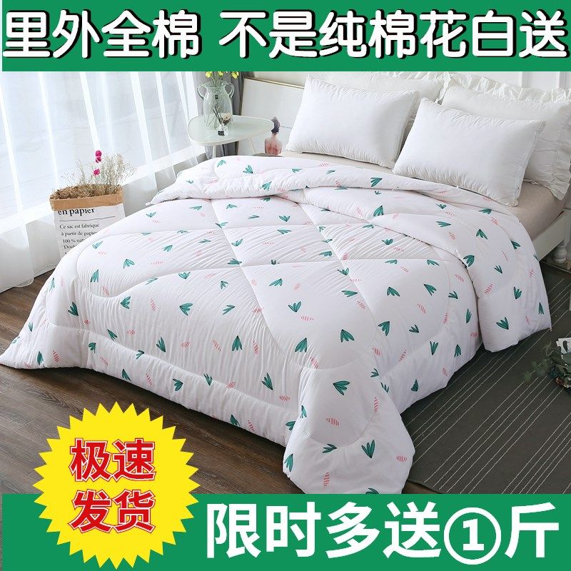 新疆纯棉花手工棉被芯子春秋加厚冬被全棉单O人学生宿舍垫被褥定,床上用品,棉花被,淘宝优惠券,粉丝福利购,淘宝优惠卷