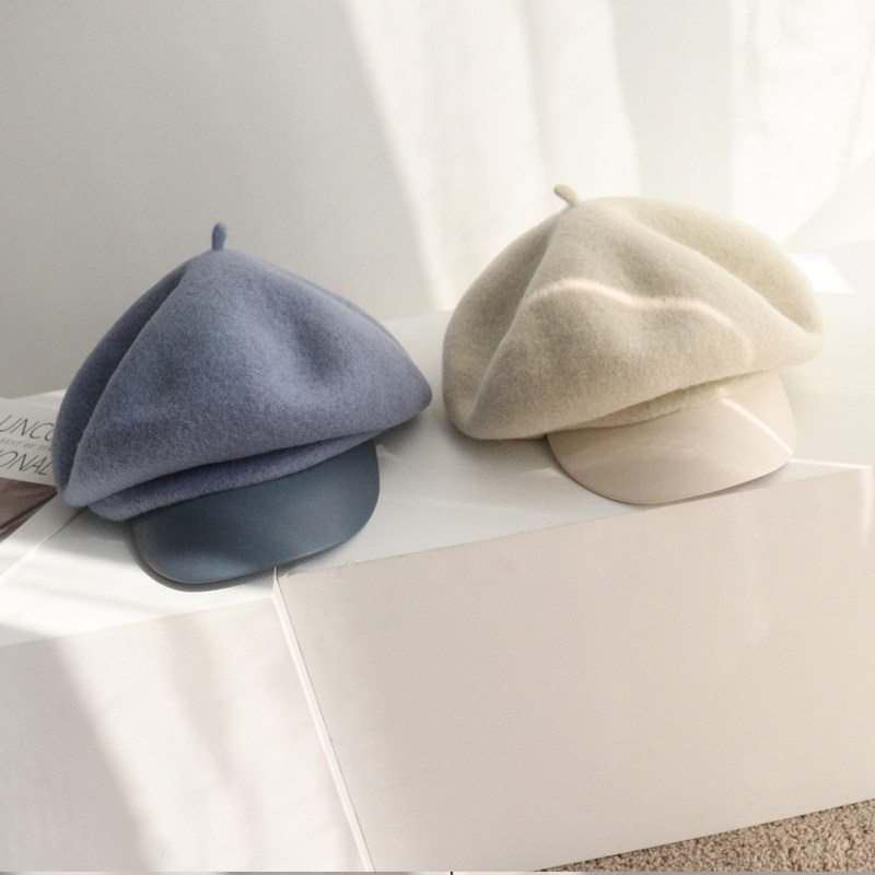 2022秋冬新鸭舌帽女优雅复古时尚女士休闲八角帽百搭羊贝雷毛呢帽,服饰配件/皮带/帽子/围巾,帽子,淘宝优惠券,粉丝福利购,淘宝优惠卷