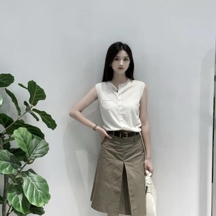 马甲女AR803047 ariosee艾诺丝槿官方旗舰店2025秋夏新针织开衫