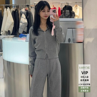 ariosee艾诺丝槿官方旗舰店2026春季连帽卫衣阔腿裤套装BR181157