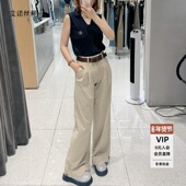 ariosee艾诺丝槿官方旗舰店正品 AR323028 牛仔裤 2025夏秋款 阔腿裤