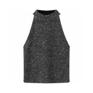 ariosee艾诺丝槿官方旗舰店2026年春新款时尚无袖针织衫50118109