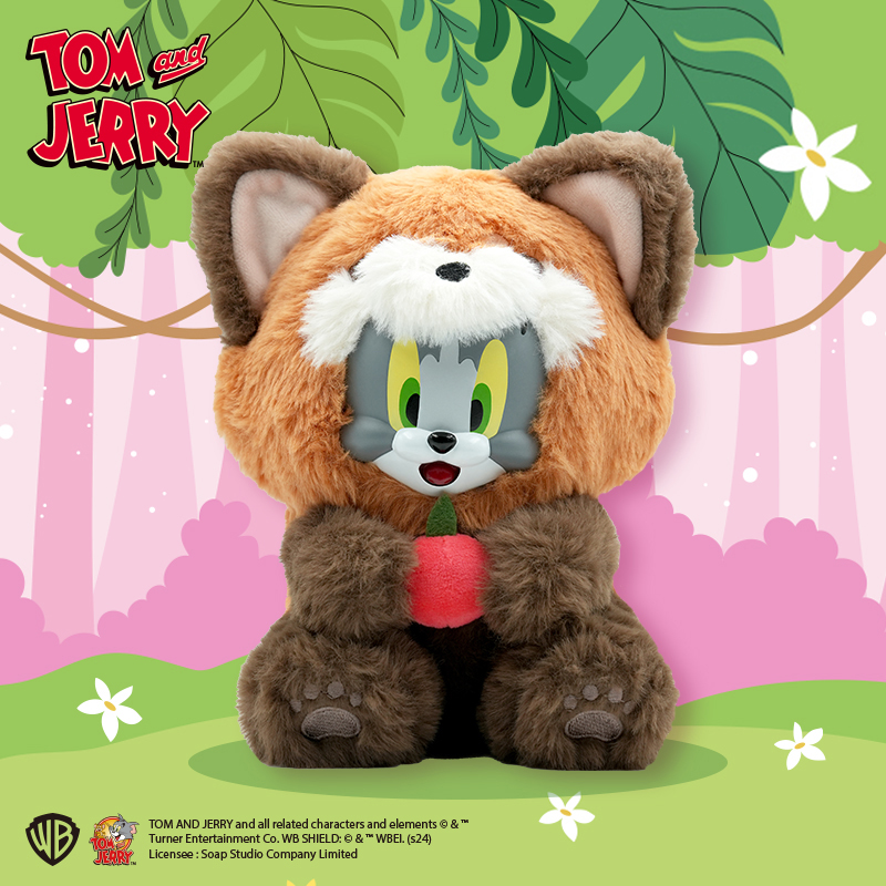 猫和老鼠正版周边动物造型系列盲盒玩具潮玩手办毛绒情人节礼物