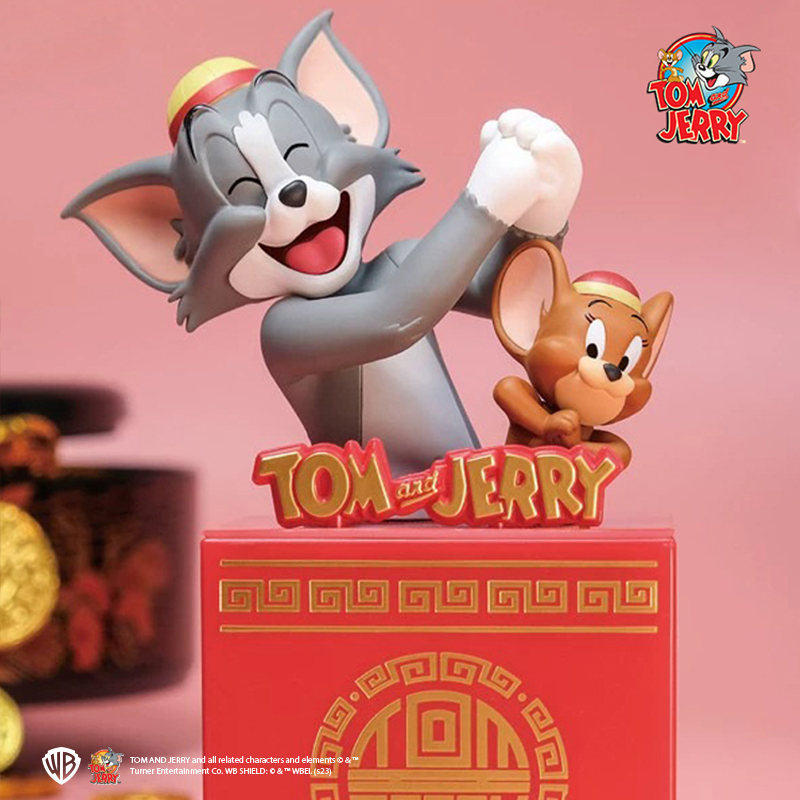 猫和老鼠惊喜礼盒礼物桌面摆件