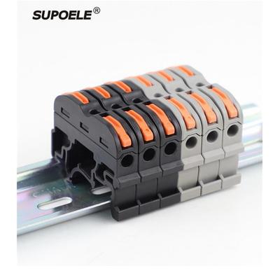 爆款免螺丝按压式接线端子SPL-1211快速连接0.08-4mm平方线