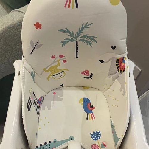 宜佳家餐椅坐垫宝宝便携高脚椅子四季座垫防撞头配件安全带