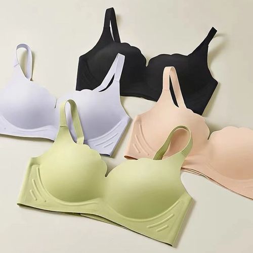 2024款无痕内k衣女大胸显小无钢圈调整型收副乳聚拢防下垂上托运