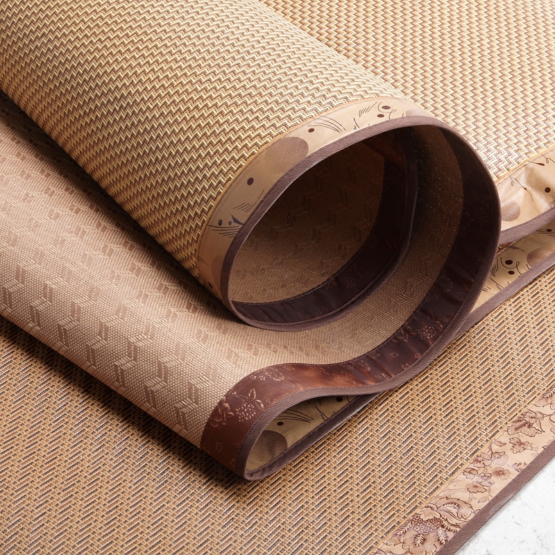 藤席沙发垫定做 榻榻米地垫 坐垫 凉席双面 藤席 飘窗席子 定做