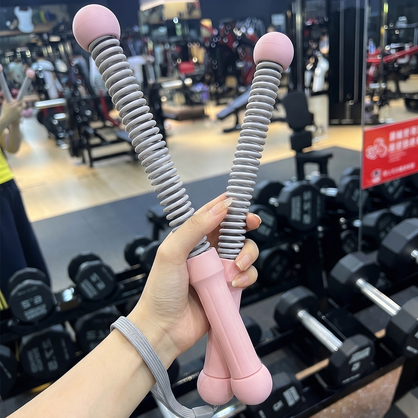 无绳弹簧战甩体能训练家用