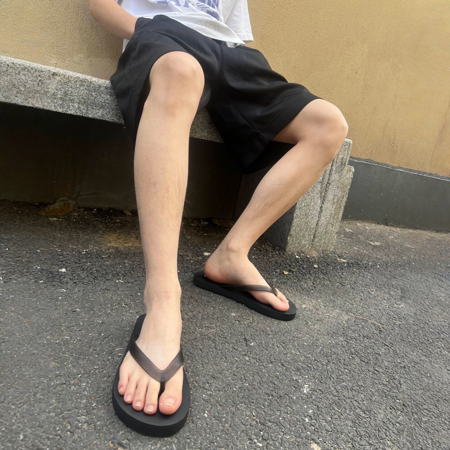 人字拖男款夏季外穿鞋防滑图片