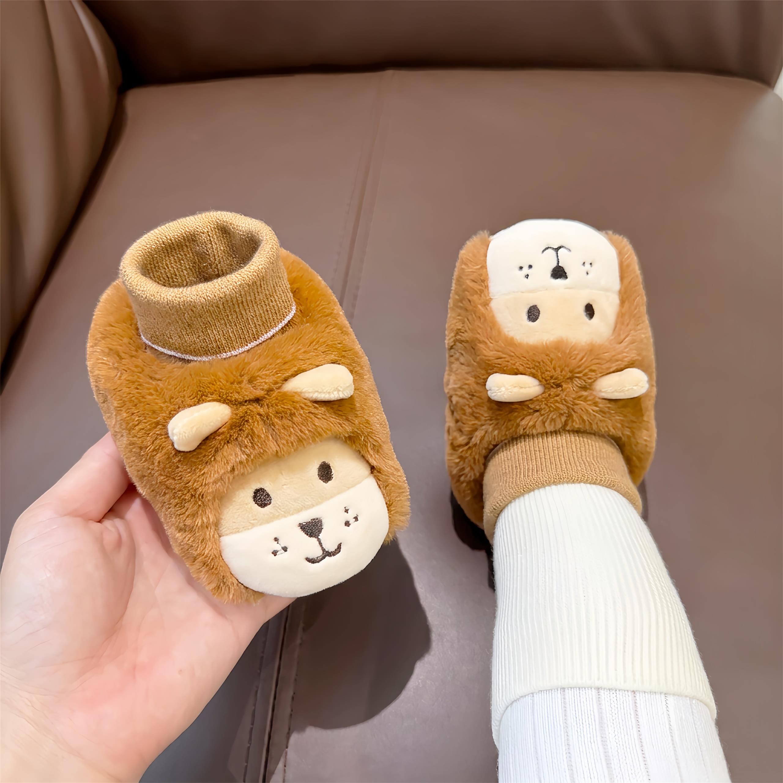 毛绒小狮纸!婴儿鞋6到12