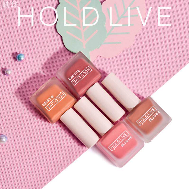 彩妆HOLD LIVE果汁腮红霜 染唇液体胭脂膏唇颊两用咬唇妆7色HL234
