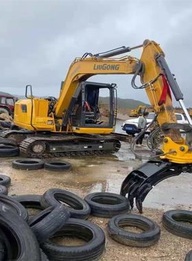 供应挖掘液压旋转机抓WFV木器木 360度旋转抓石机钩 机电控液压抓