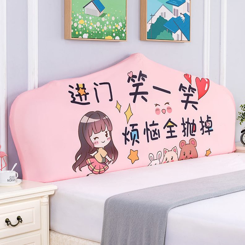 公主风网红通用型全包高级洋气弧形欧式床头套罩年万能新款2022感