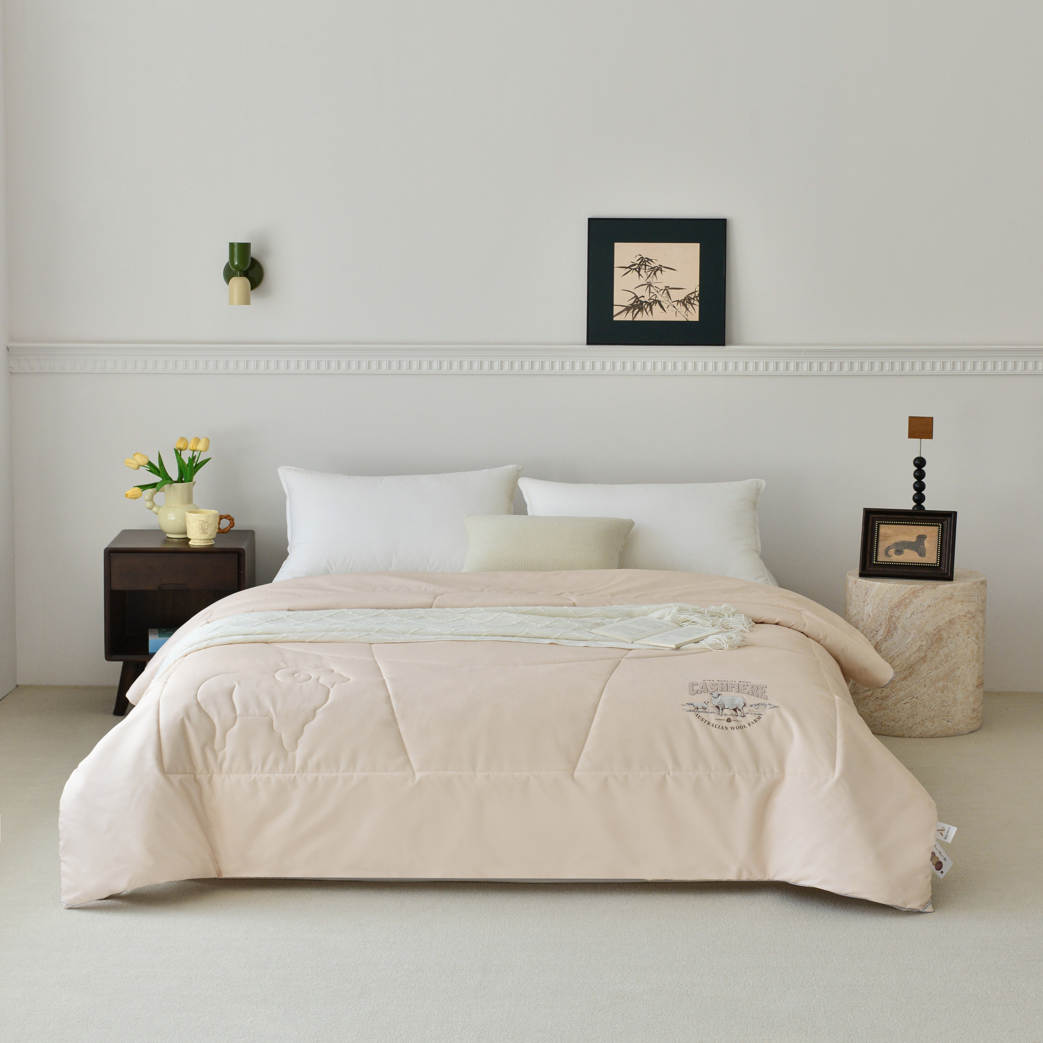 2025新款亲肤加厚百分百澳洲羊毛被C,床上用品,羊毛被/驼毛被,淘宝优惠券,粉丝福利购,淘宝优惠卷