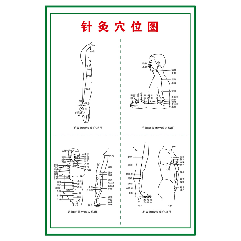 针灸穴位图海报展板墙贴墙纸KT板,个性定制/设计服务/DIY,写真/海报印制,淘宝优惠券,粉丝福利购,淘宝优惠卷