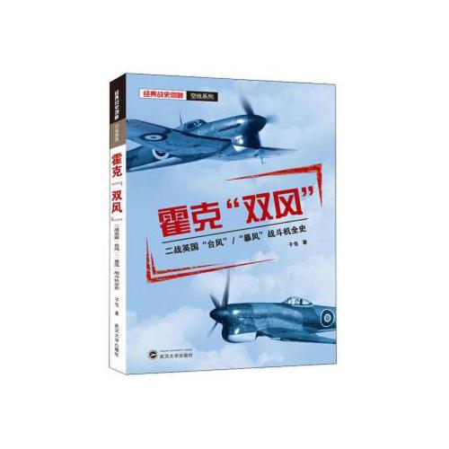 正版经典战史回眸·空战系列霍克双风:二战英国台风/暴风战斗机全史