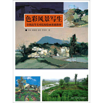 正版全国高等美术院校绘画基础教材：色彩风景写生