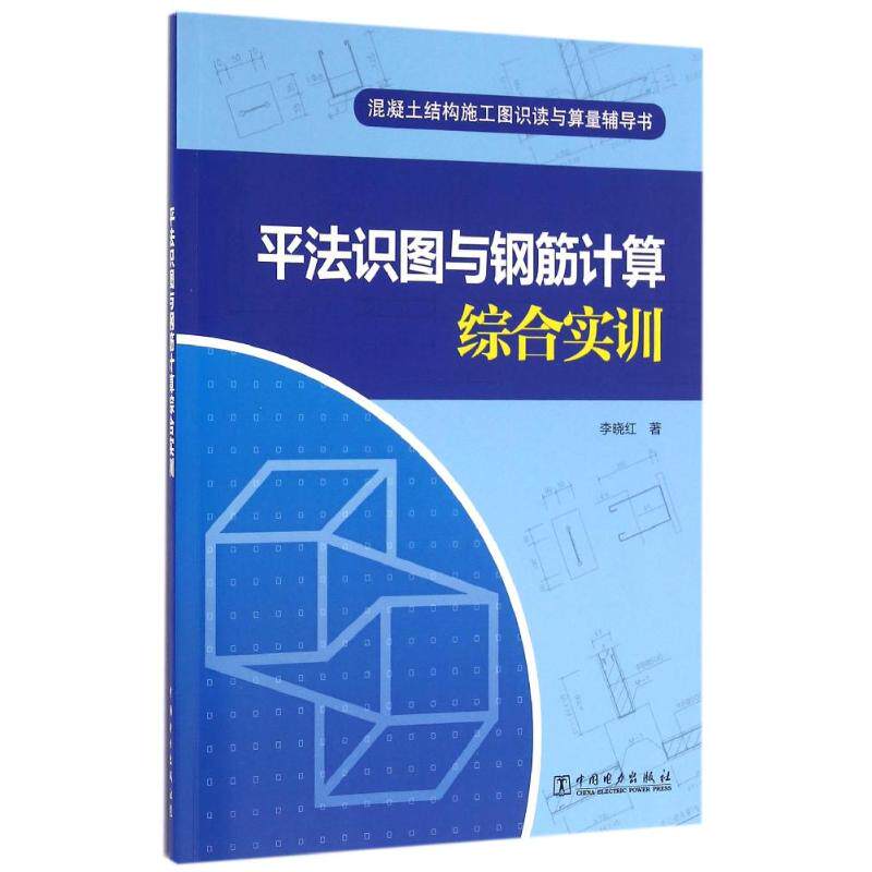 正版平法识图与钢筋计算综合实训/李晓红/混凝土结构施工图识读与算量辅导书
