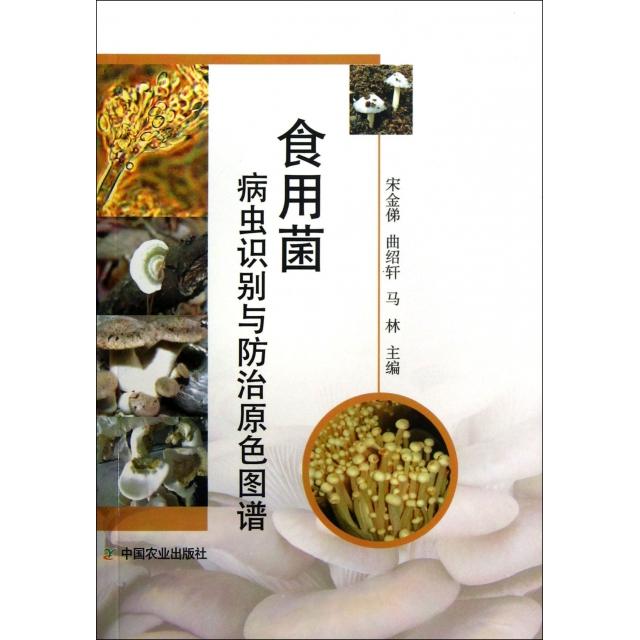 正版食用菌病虫识别与防治原色图谱