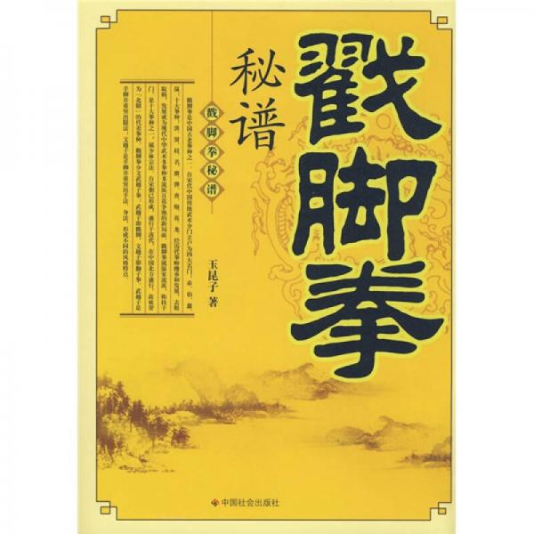 正版戳脚拳秘谱