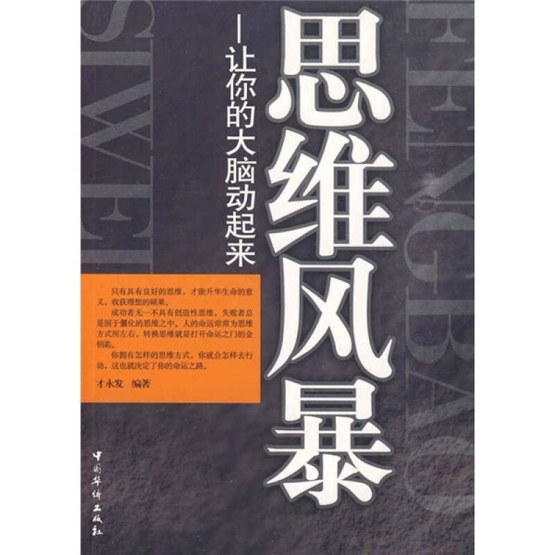 正版思维风暴-让你的大脑动起来