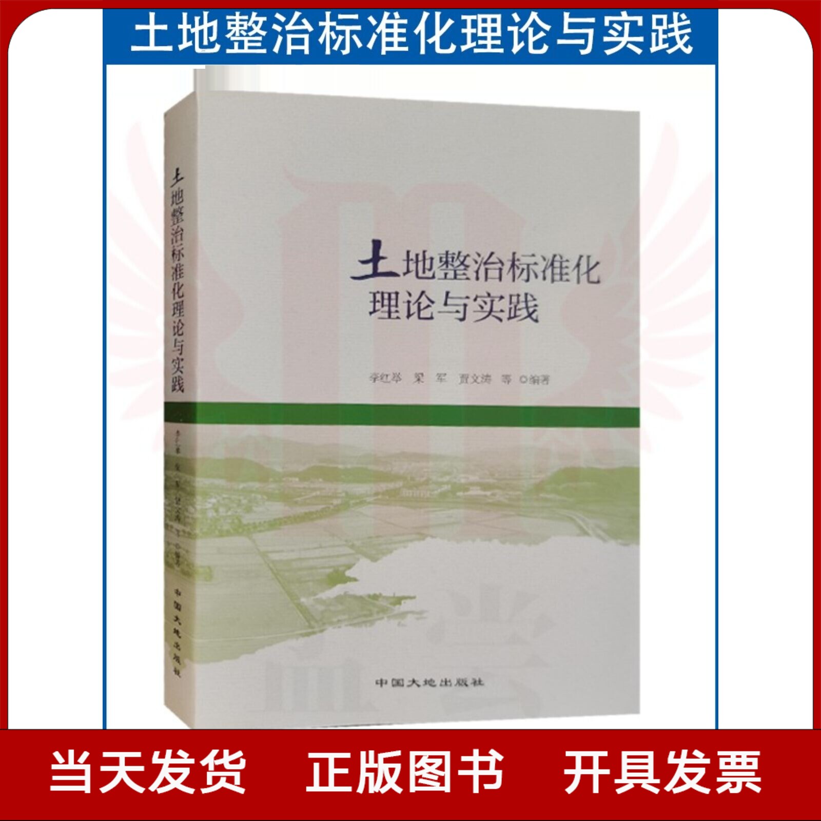 全新正版 土地整治标准化理论与实践  中国大地出版社 书籍/杂志/报纸 地质学 原图主图