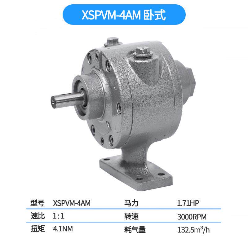 新款XSPVM-4AM 叶片式风动气动马达高速强力大功率防爆正包邮