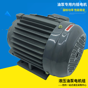 新款3-PHASE液压内轴 油泵电机3.75 5.5 7.5 11KW-PV2R1 AR16包邮