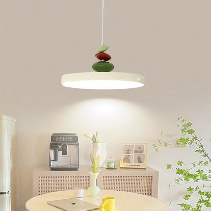 摇臂餐厅灯现代简约全光谱餐桌灯极简单头可移位led饭厅吧台吊灯