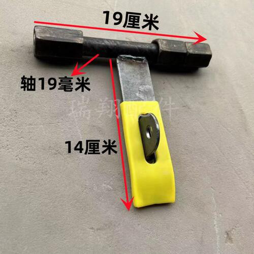 铁门焊接加厚插销开合页吊挂车打六棱翻新款三件套吊件自卸侧铰链