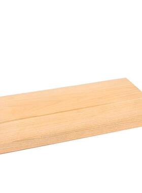 桃木实木壁挂搁板置物架40cm