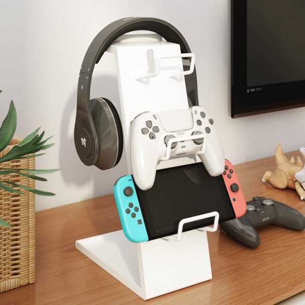 支架5手机耳机switchps4游戏手柄通用ps展示架二合一收纳xbox挂架