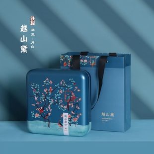 盒大红袍茶叶绿茶红茶通用7现货5创意 铁盒罐空速发盒克茶饼包装
