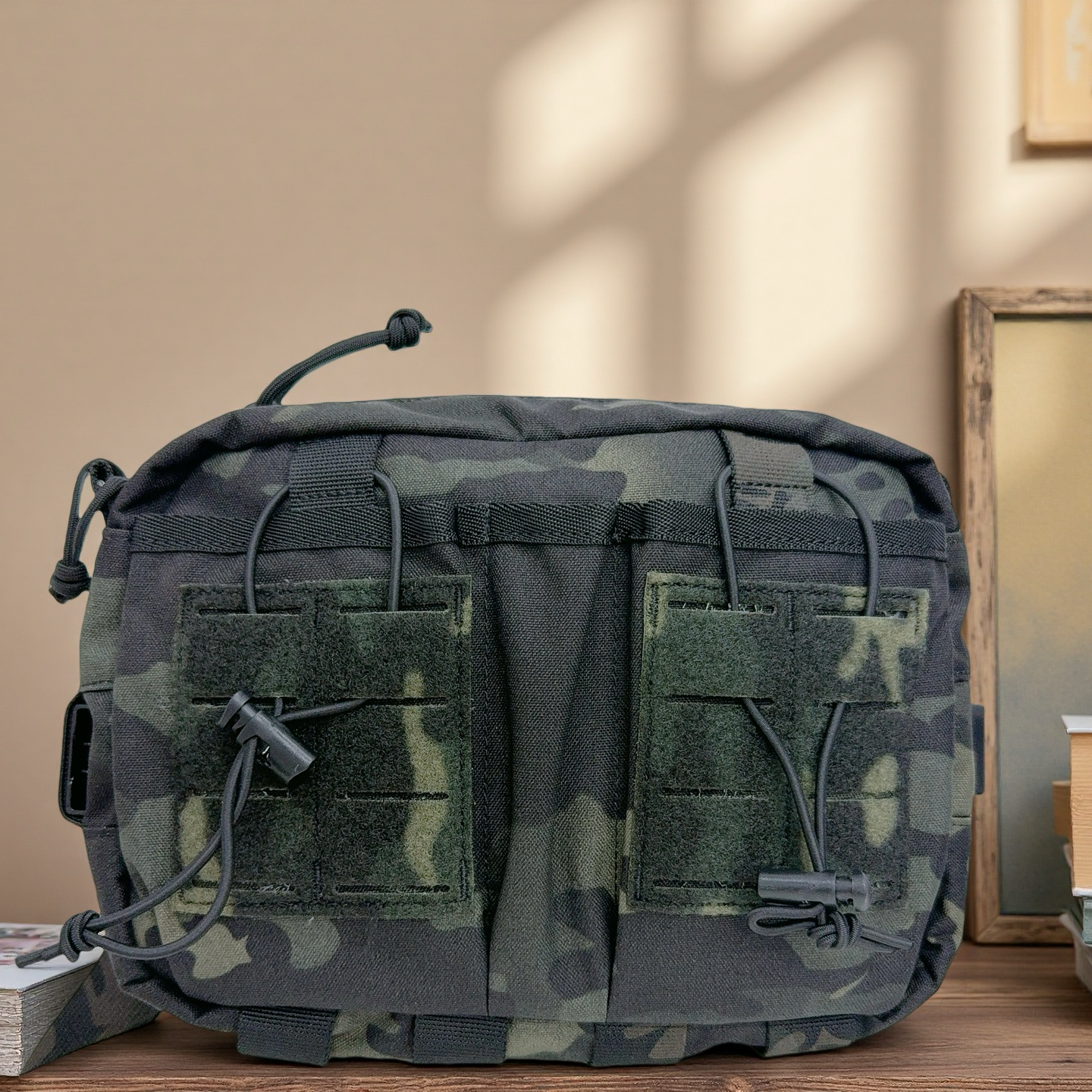 2代4升奶爸多功能战术穿戴式马甲背包台马随行者背包单肩包