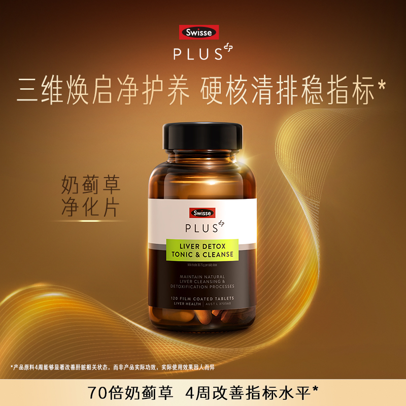 SWISSEPLUS+凈化片奶薊草熬夜