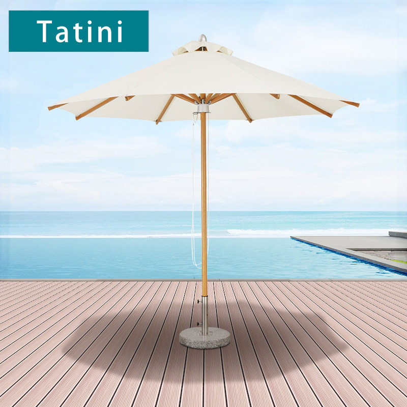 户外遮阳伞庭院中柱伞圆形沙滩伞酒店游泳池太阳伞咖啡厅木纹伞,电子元器件市场,电线扎带/束线带,淘宝优惠券,粉丝福利购,淘宝优惠卷